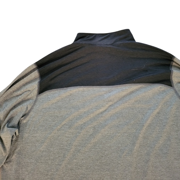 Columbia Lightweight Gray Quarter-Zip Pullover - Picture 9 of 9